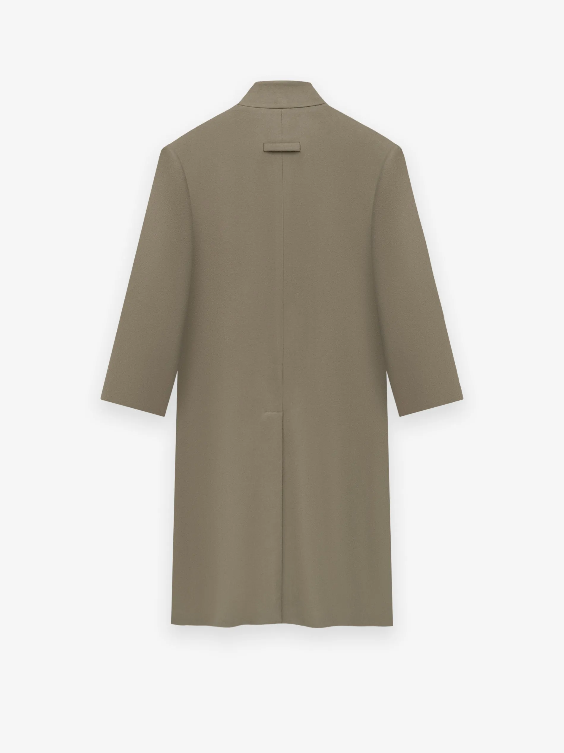 Melton Wool Lapelless Coat sold by Fear of God product image thumbnail 4
