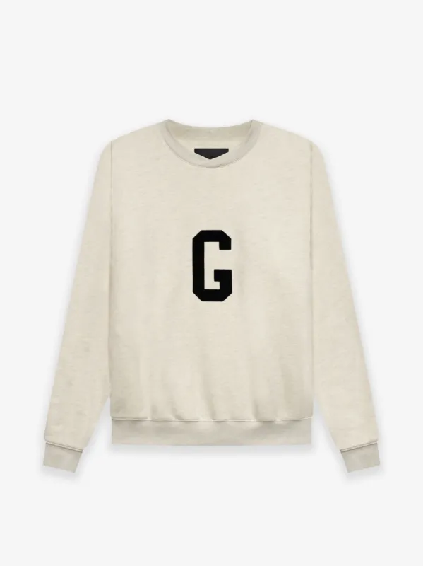 G Crewneck Sweatshirt made by Fear of God