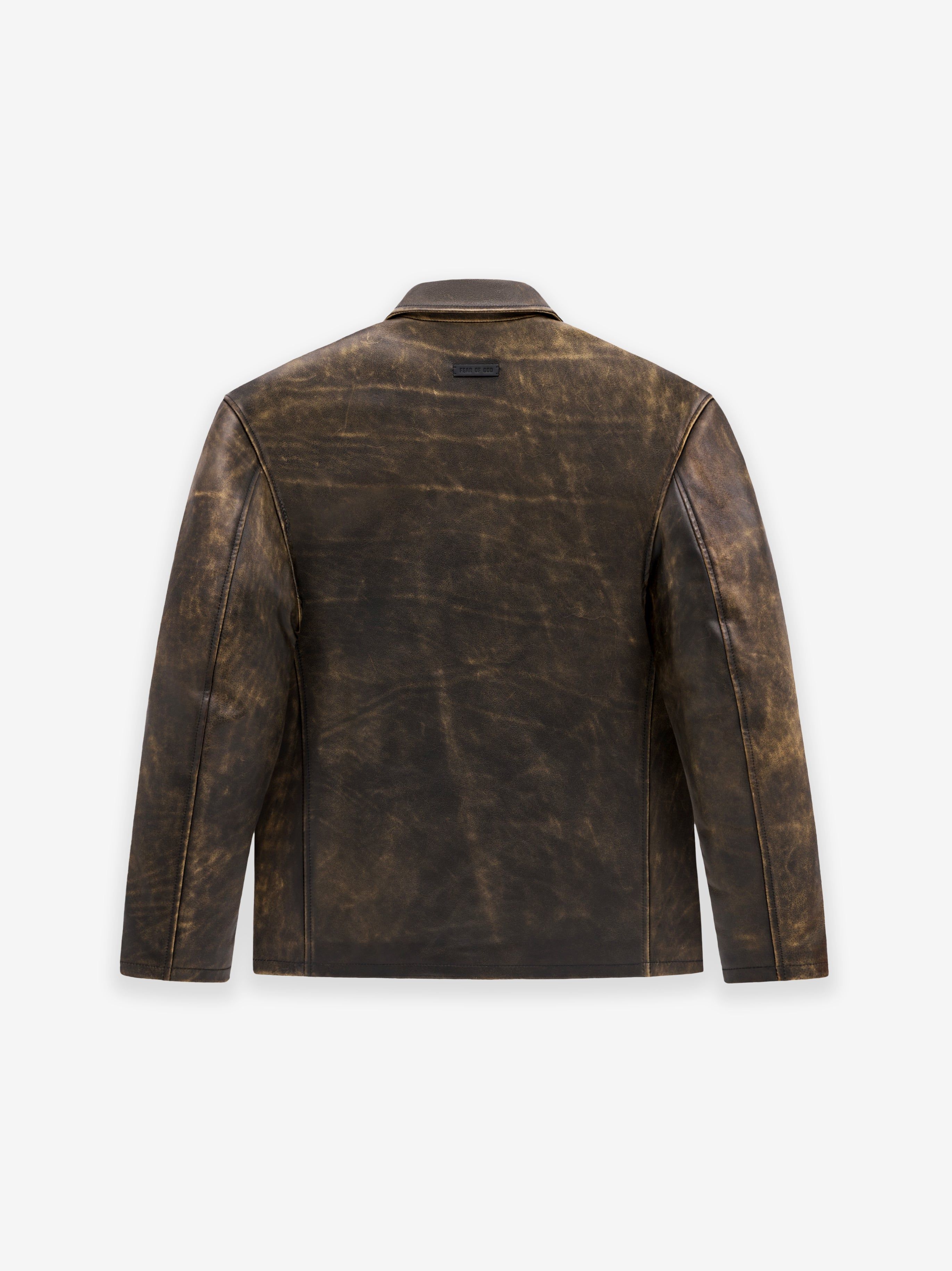 Vintage Leather Rider Jacket sold by Fear of God product image thumbnail 2