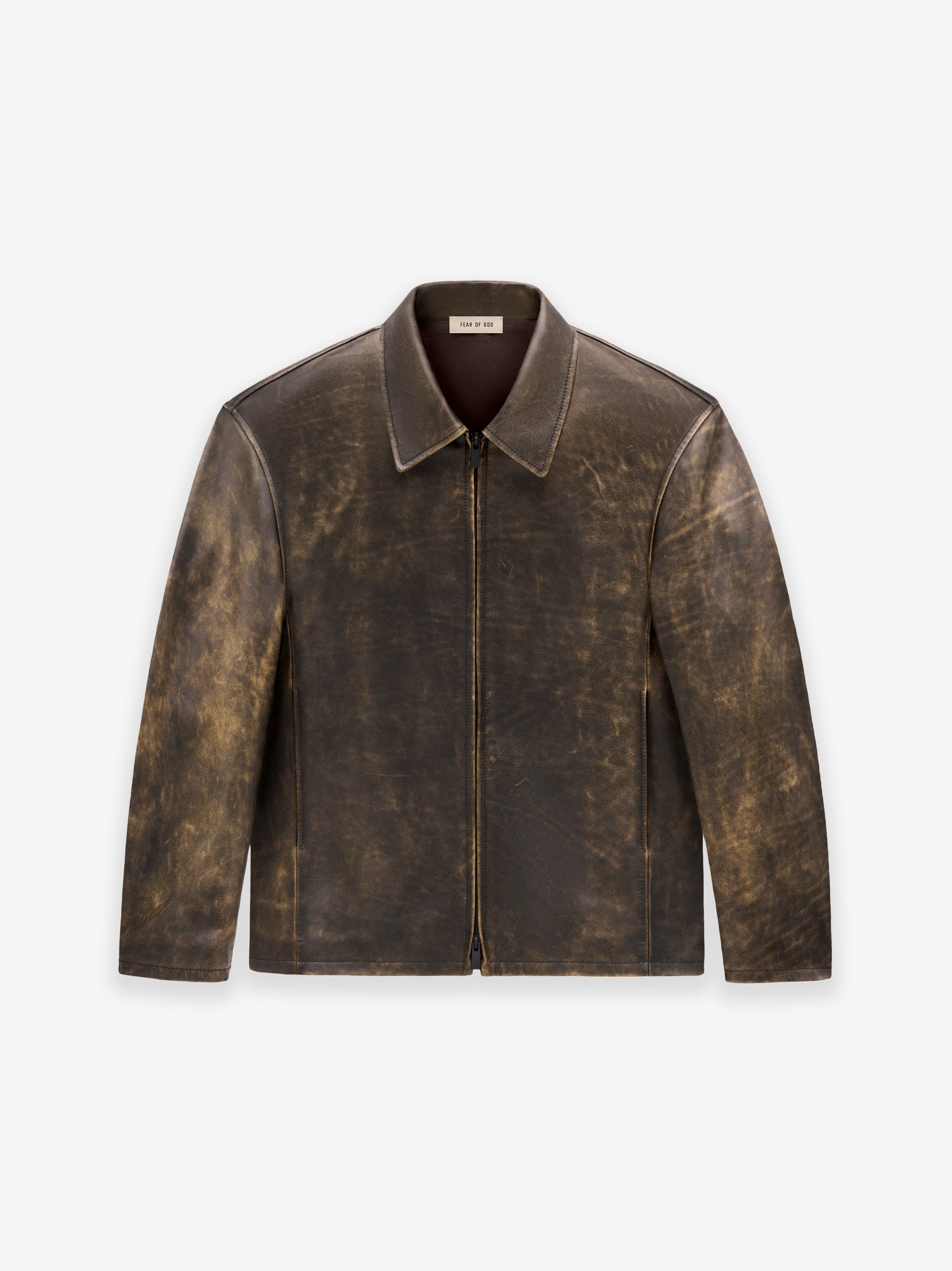 Vintage Leather Rider Jacket sold by Fear of God