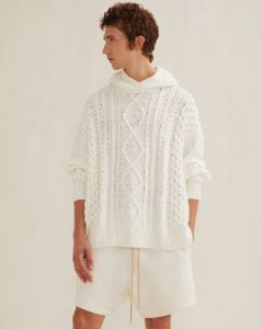 Cable Knit Hoodie sold by Fear of God