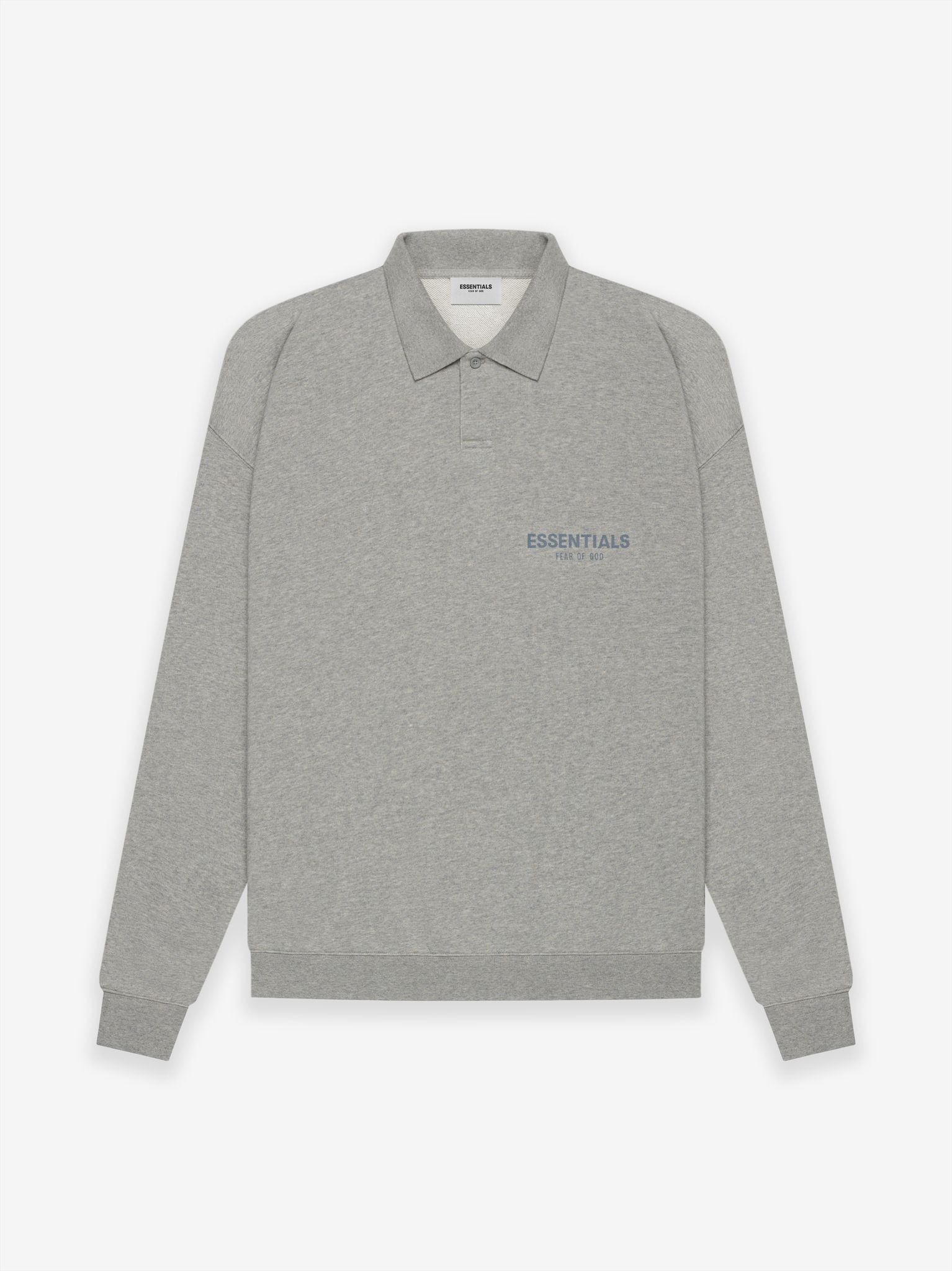 Long Sleeve French Terry Polo sold by Fear of God