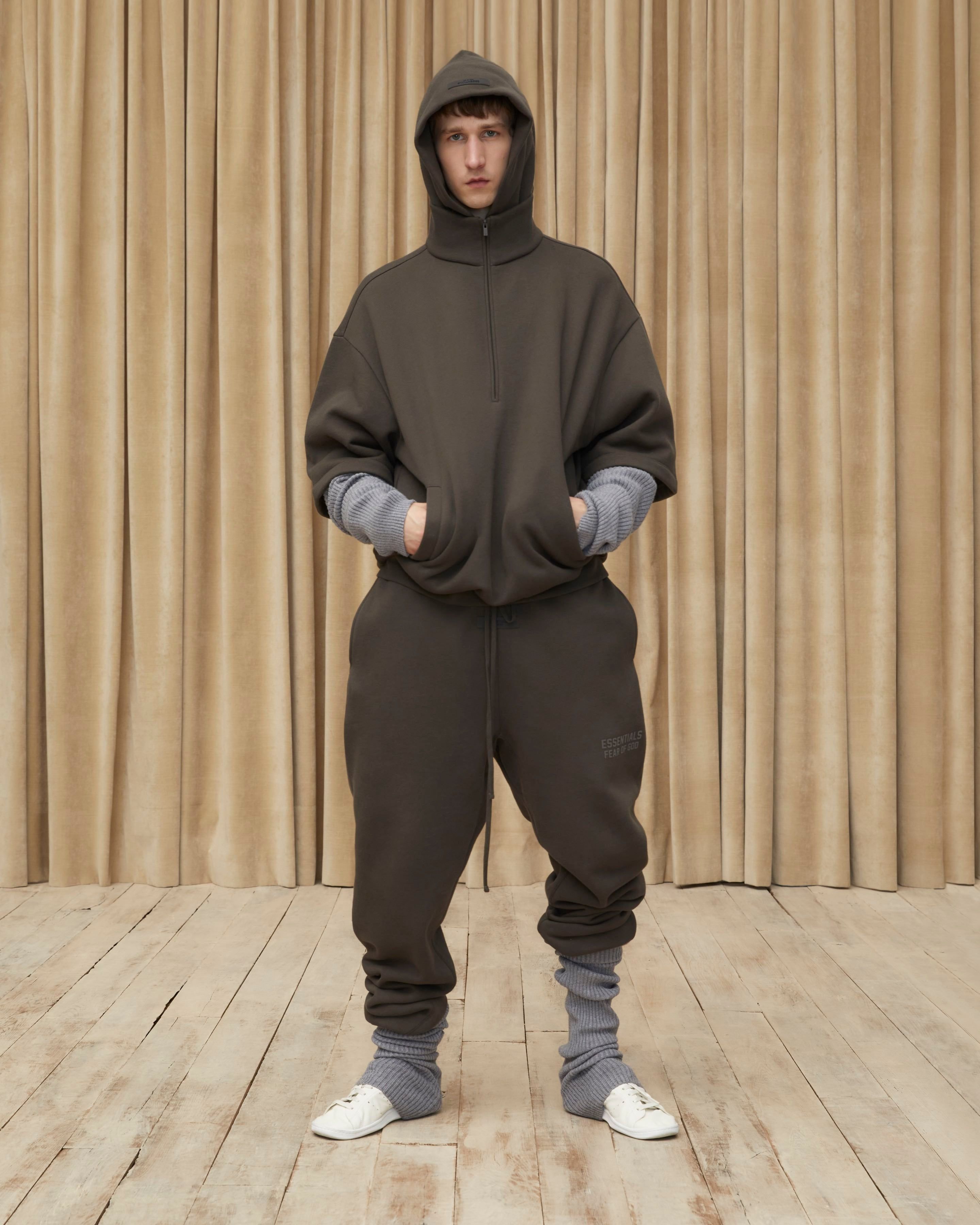 Essentials Halfzip 3/4 Sleeve Shirt sold by Fear of God product image thumbnail 5