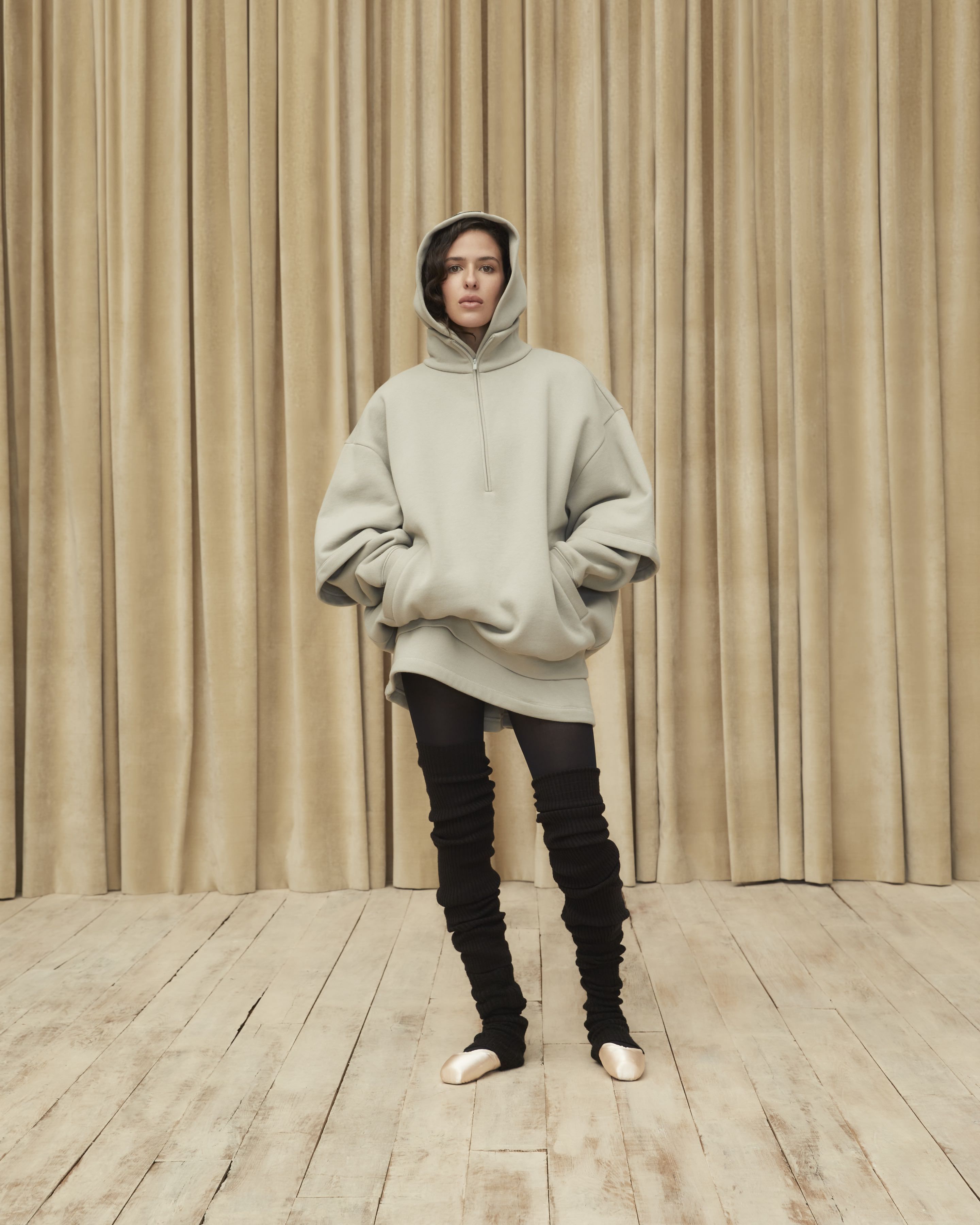 Essentials Halfzip 3/4 Sleeve Shirt sold by Fear of God product image thumbnail 6