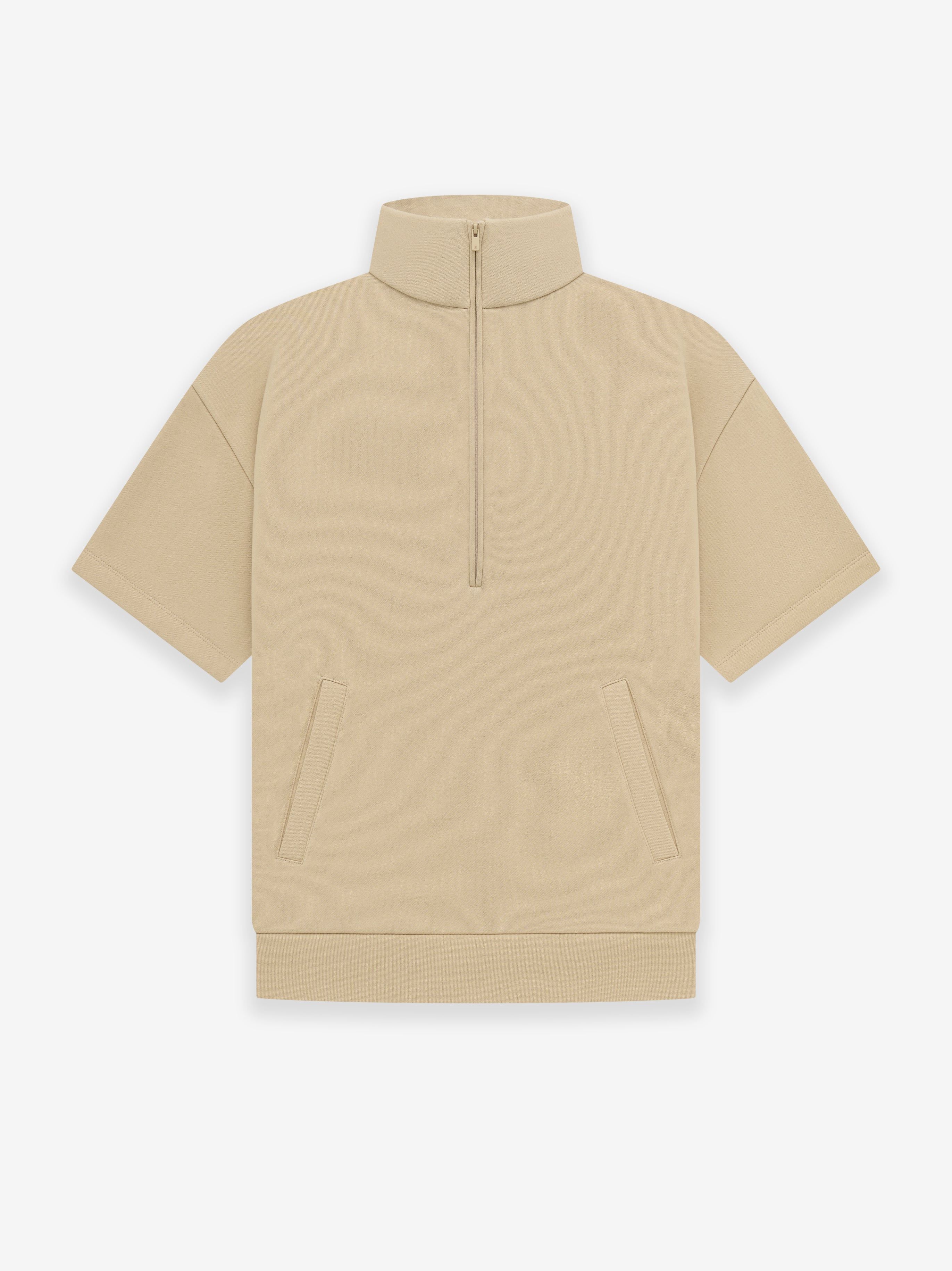 Essentials Halfzip 3/4 Sleeve Shirt sold by Fear of God