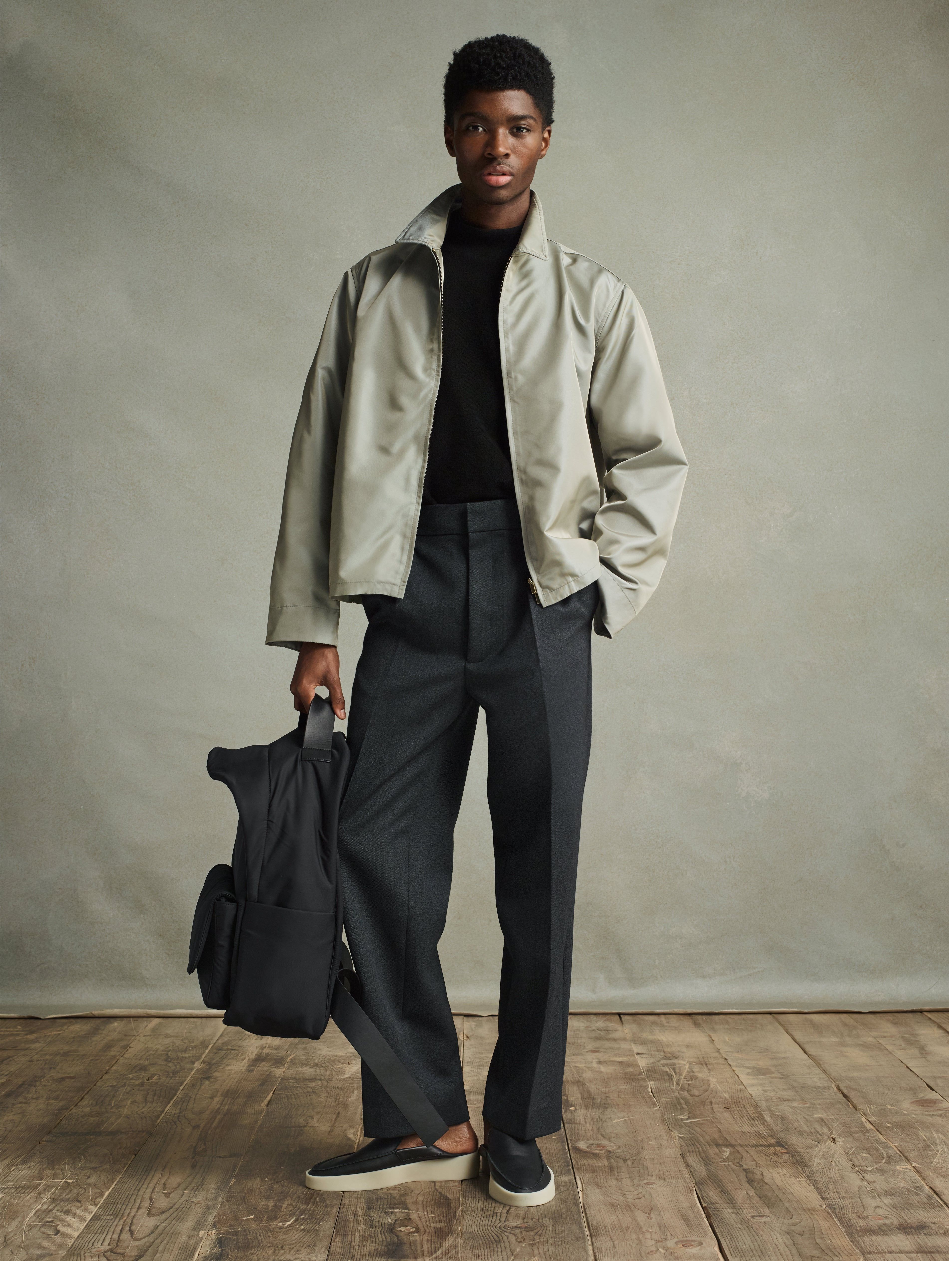 Inside Out Mock Neck Sweatshirt sold by Fear of God product image thumbnail 3