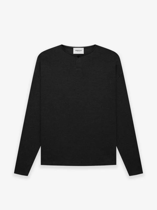THERMAL HENLEY L/S made by Essentials