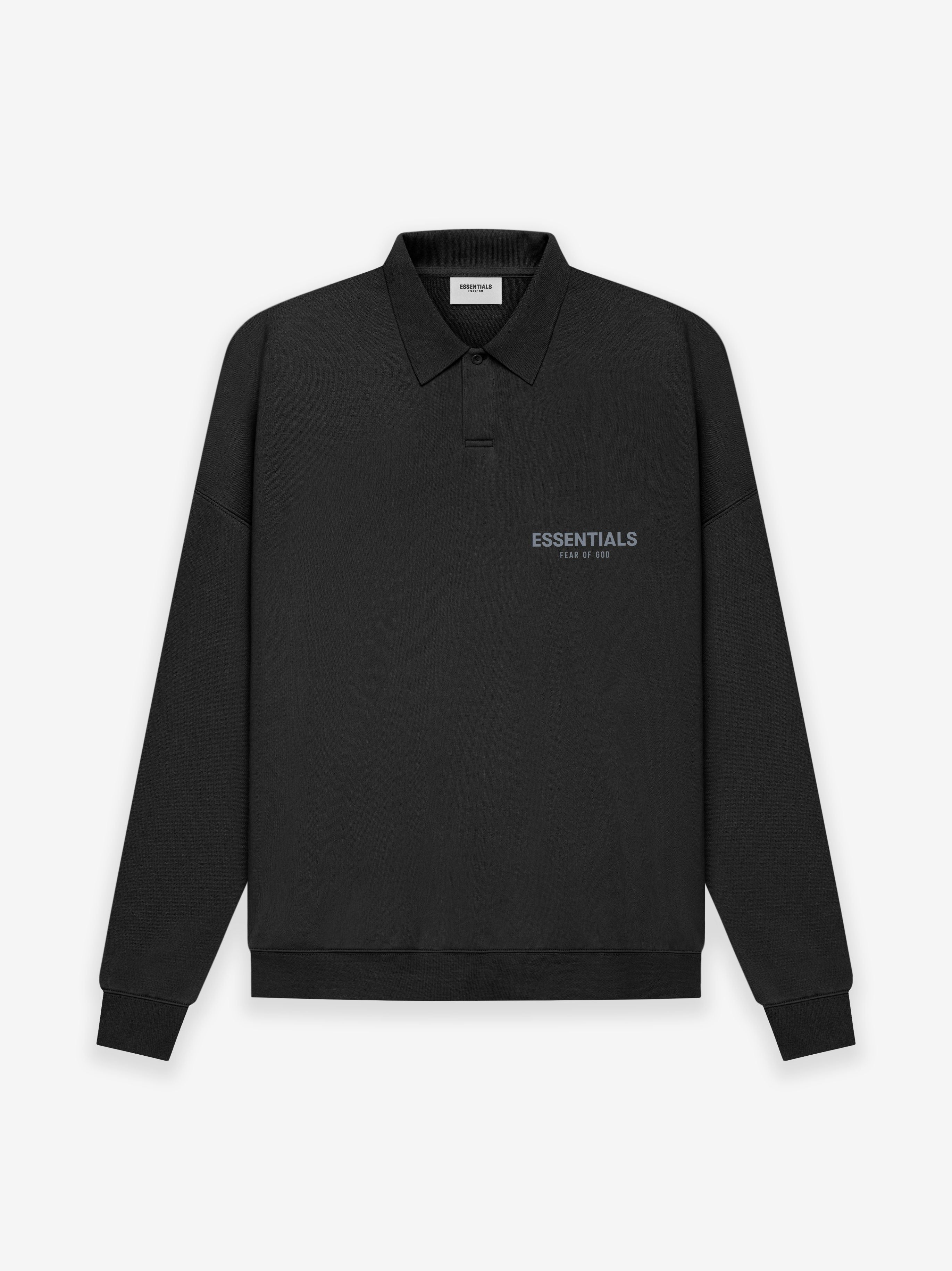 Long Sleeve French Terry Polo sold by Fear of God