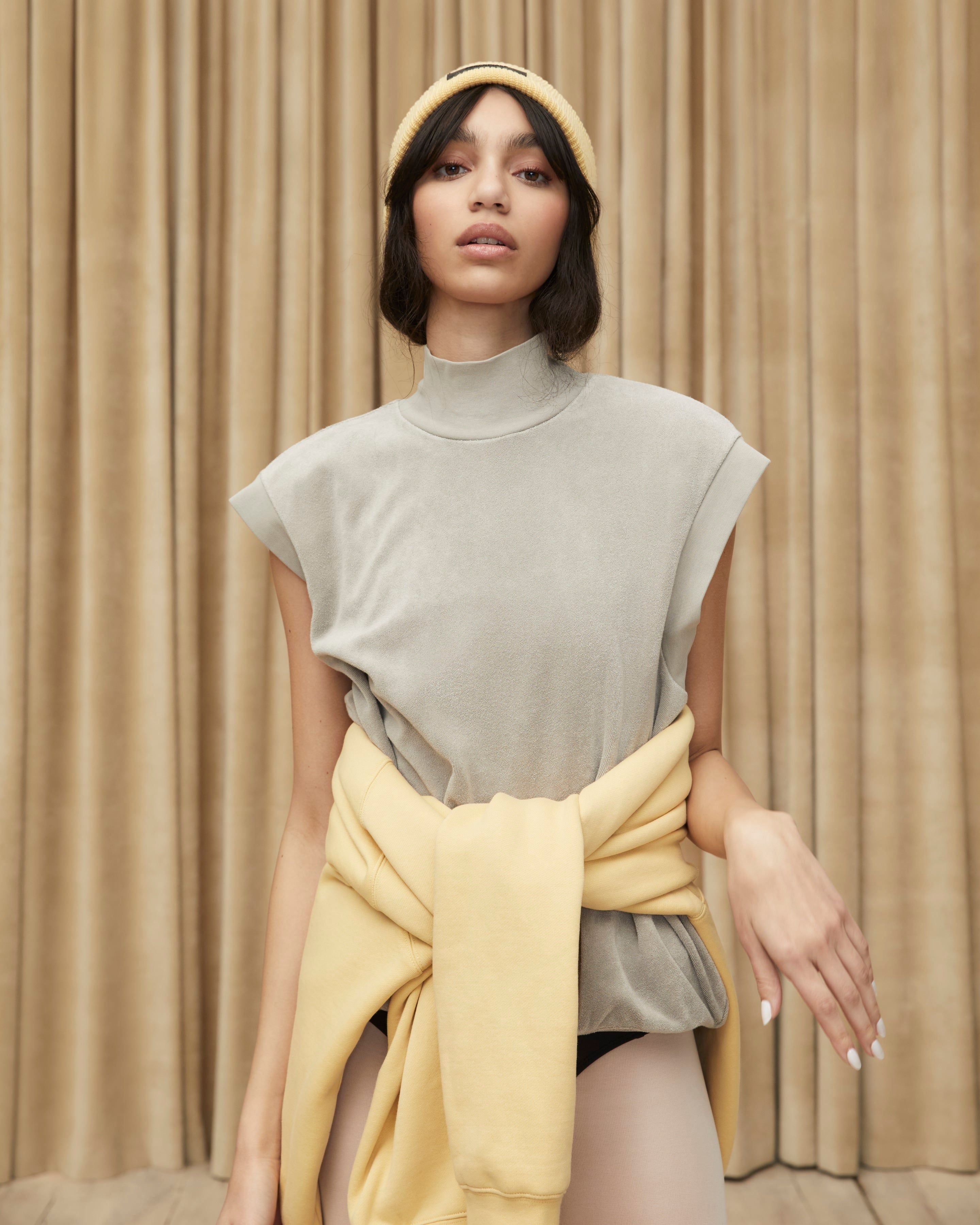 Womens Pullover Terry Mockneck Vest sold by Fear of God product image thumbnail 5