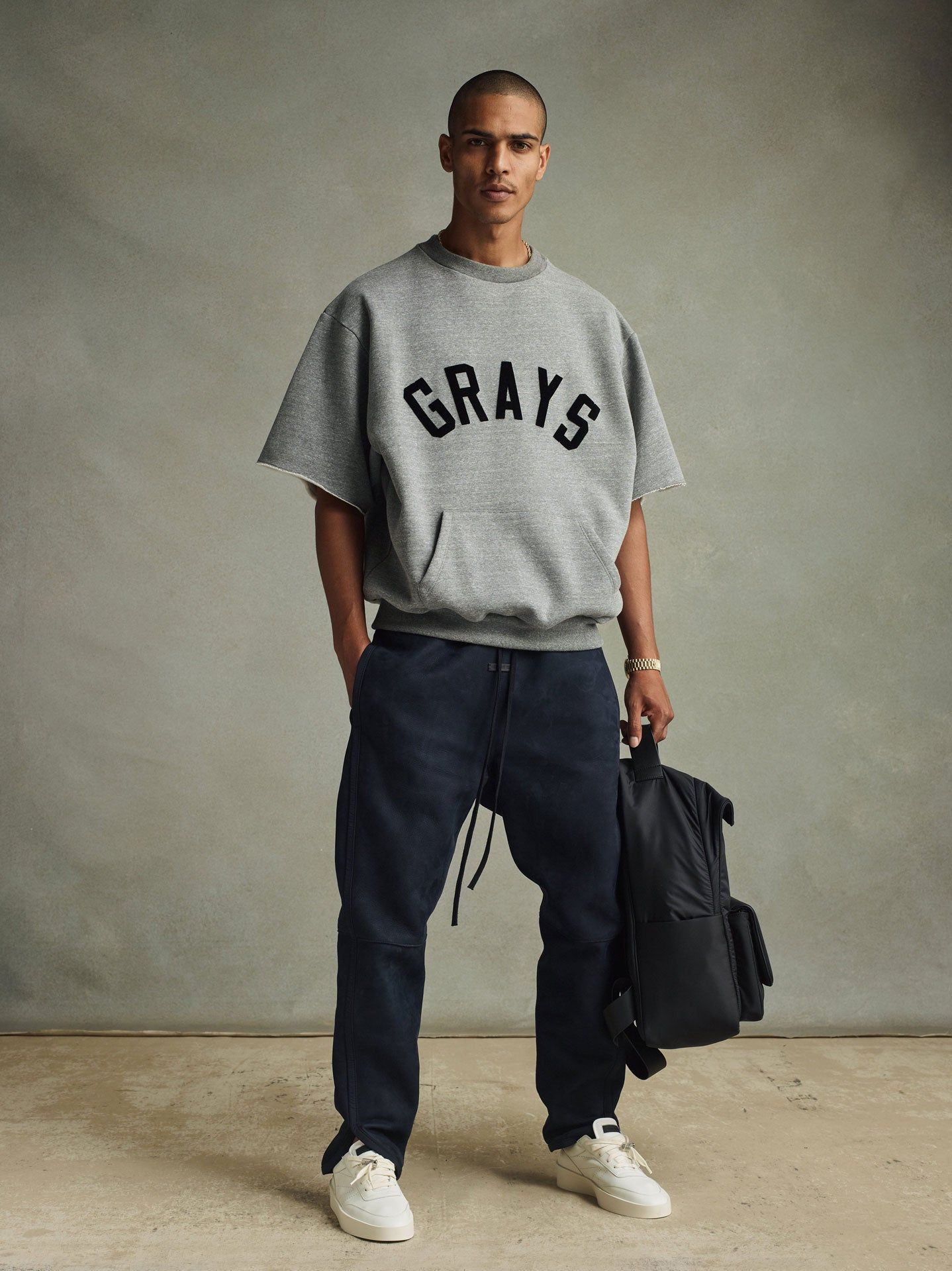 Grays 3/4 Sleeve Sweatshirt sold by Fear of God product image thumbnail 3