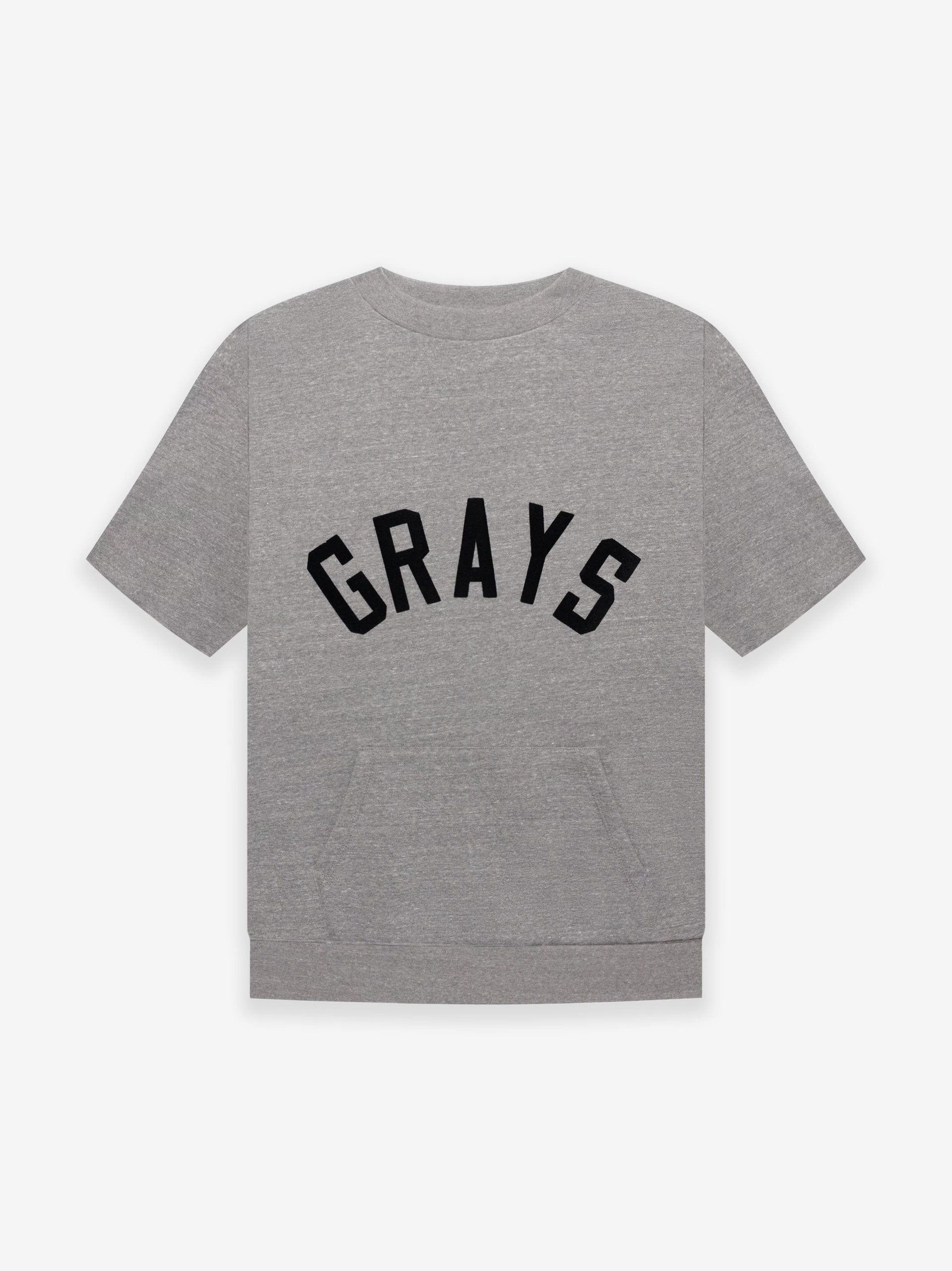 Grays 3/4 Sleeve Sweatshirt sold by Fear of God