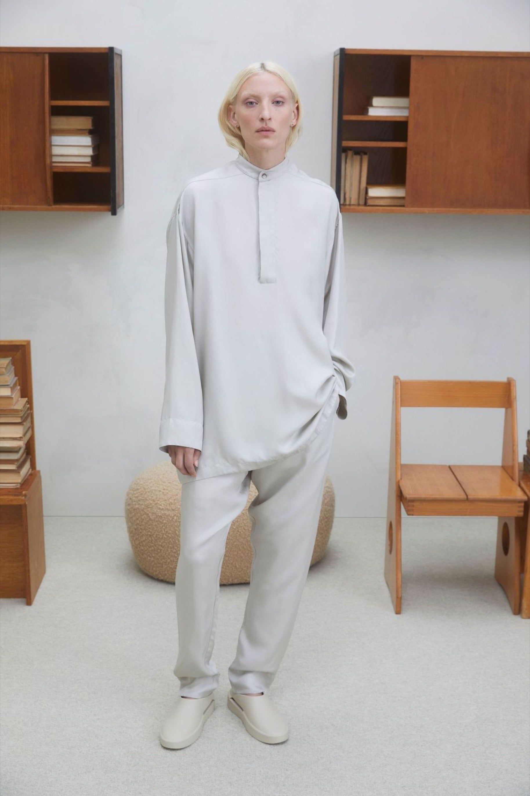 Silk Long Sleeve Shirt sold by Fear of God product image thumbnail 7
