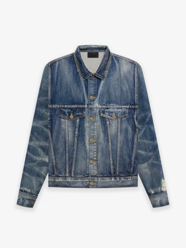 Denim Trucker Jacket sold by Fear of God