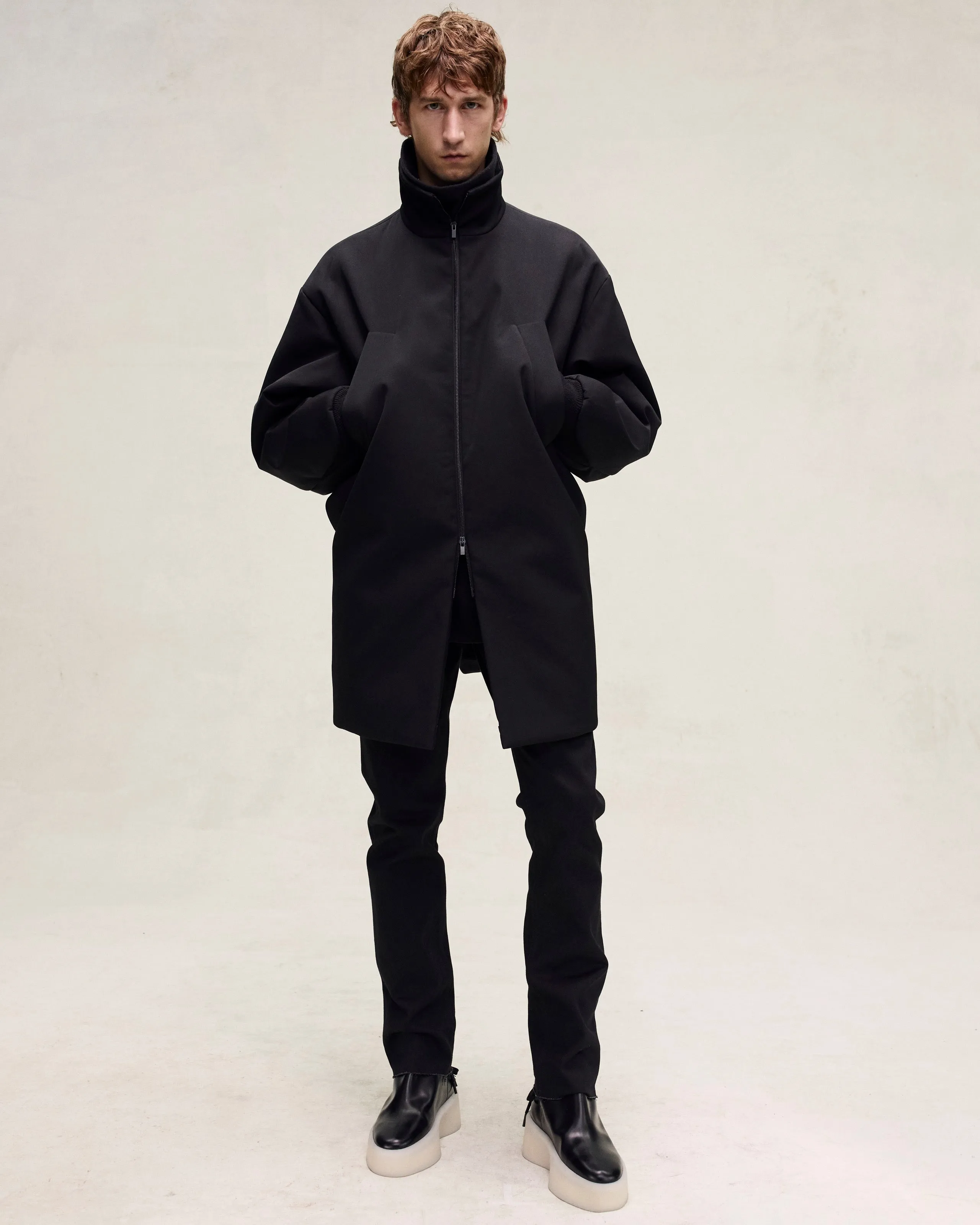 Weighted Twill Filled Car Coat sold by Fear of God product image thumbnail 5