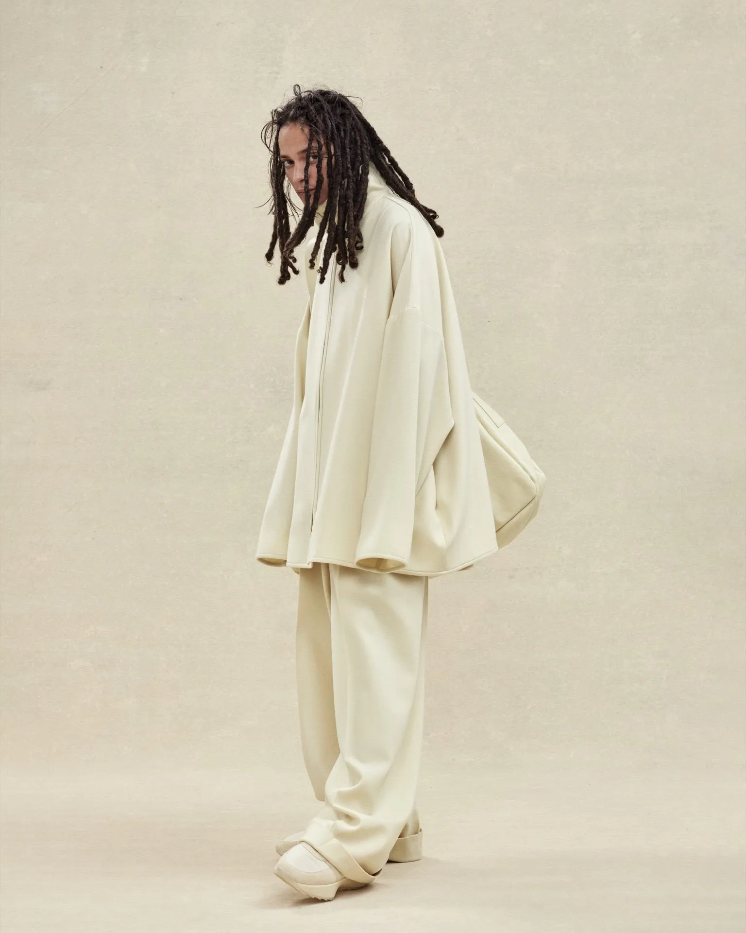 Wool Gabardine Wide Leg Pant sold by Fear of God product image thumbnail 5