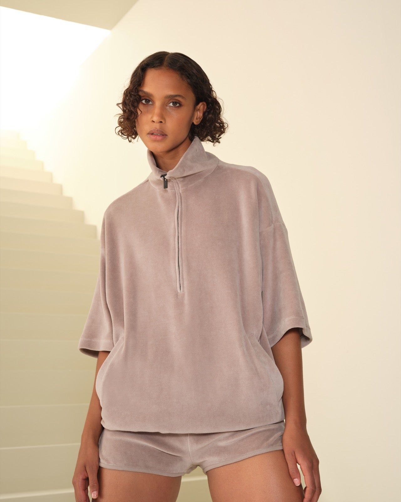 Womens Velour Beach Short sold by Fear of God product image thumbnail 4