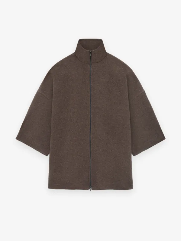 Brushed Wool Cashmere Short Sleeve Jacket sold by Fear of God