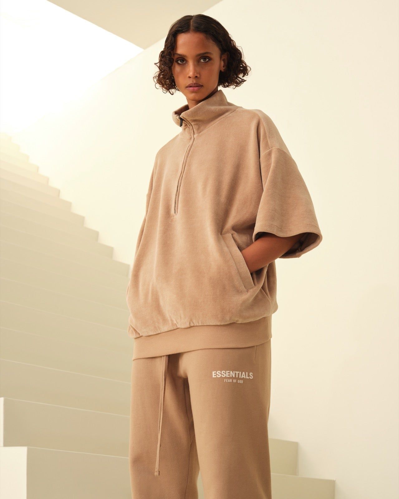 Womens Velour Mockneck sold by Fear of God product image thumbnail 5