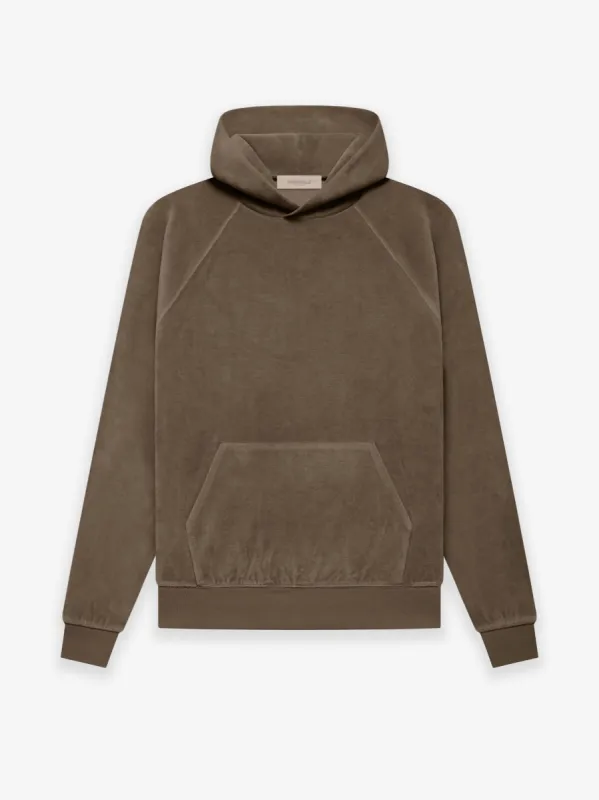 Womens Velour Hoodie made by Fear of God