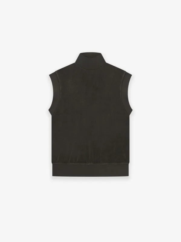 Womens Pullover Terry Mockneck Vest sold by Fear of God