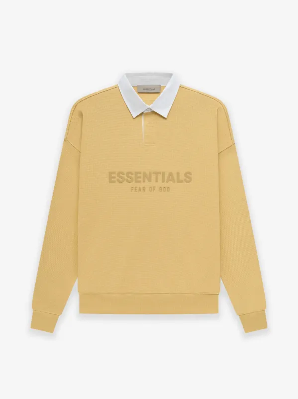 Waffle Henley Rugby made by Fear of God