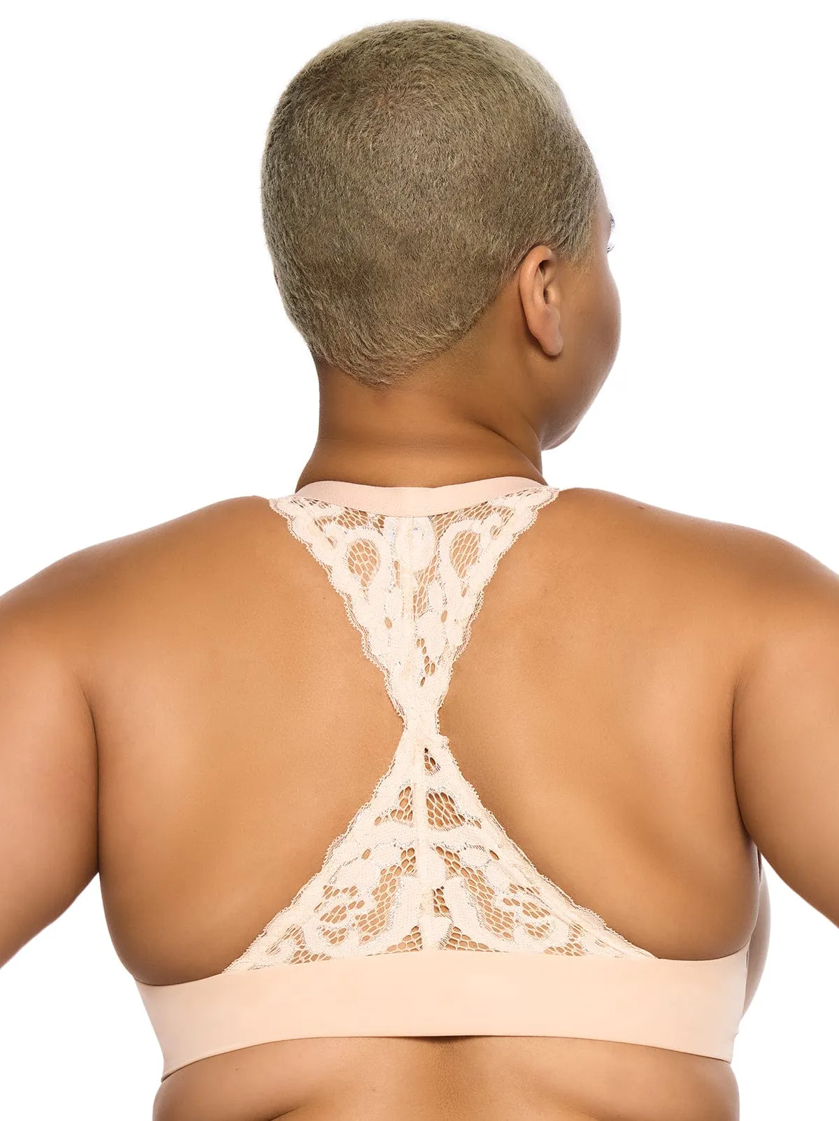Abbie Front Close T-Back Bra sold by Felina product image thumbnail 4