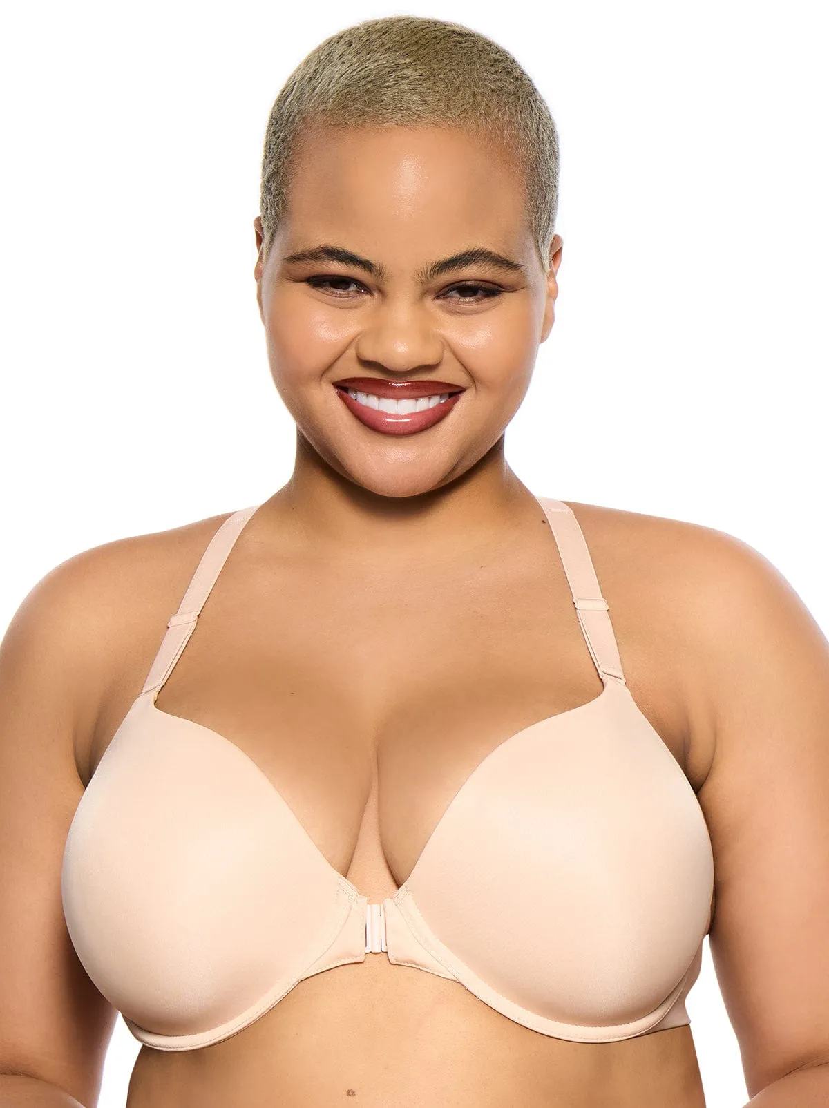 Abbie Front Close T-Back Bra sold by Felina product image thumbnail 2