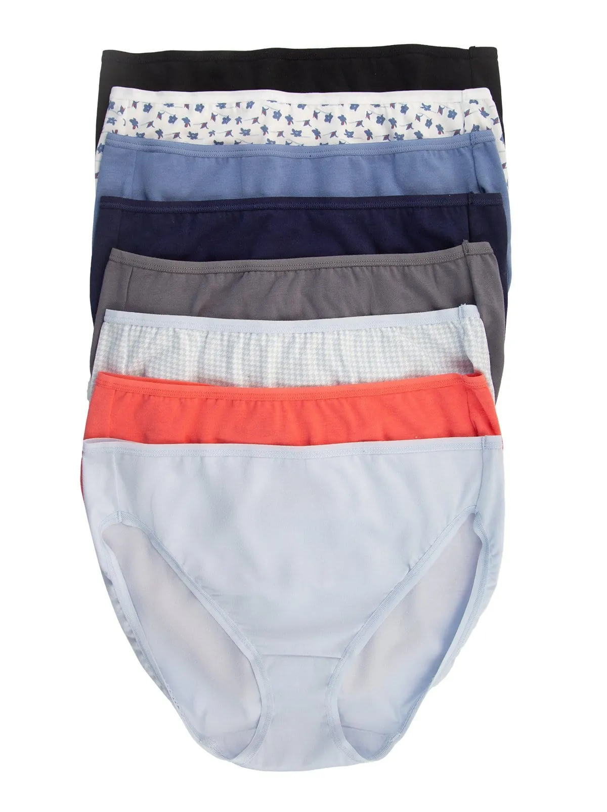 Cotton Modal Stretch Hi Cut Panty 8-Pack sold by Felina product image thumbnail 4