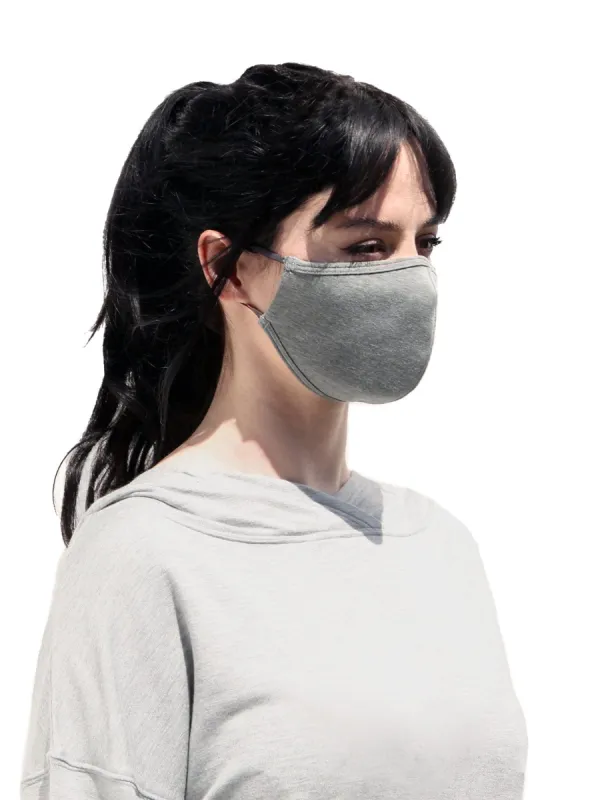 Organic Cotton Stretch Face Mask 4-Pack made by Felina