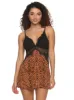 Noire Modal & Lace Chemise sold by Felina