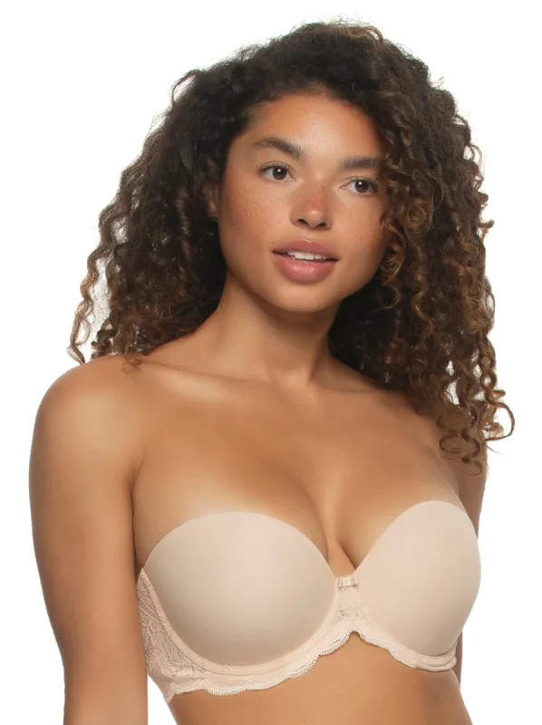 Peridot Strapless Push Up Bra sold by Felina