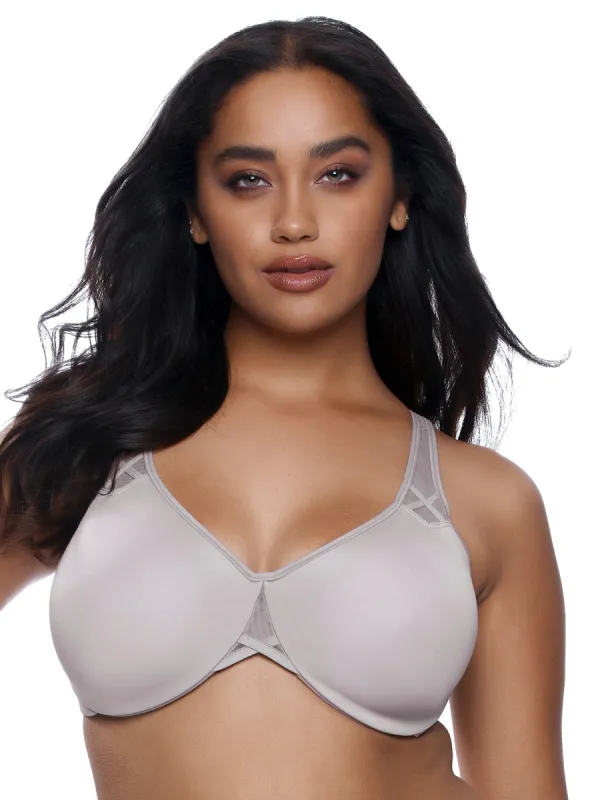 Amaranth Unlined Minimizer Bra sold by Felina