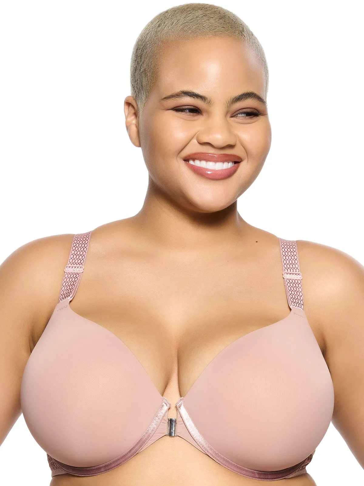 Body Soft Back Smoothing Front Close T-Shirt Bra sold by Felina product image thumbnail 4