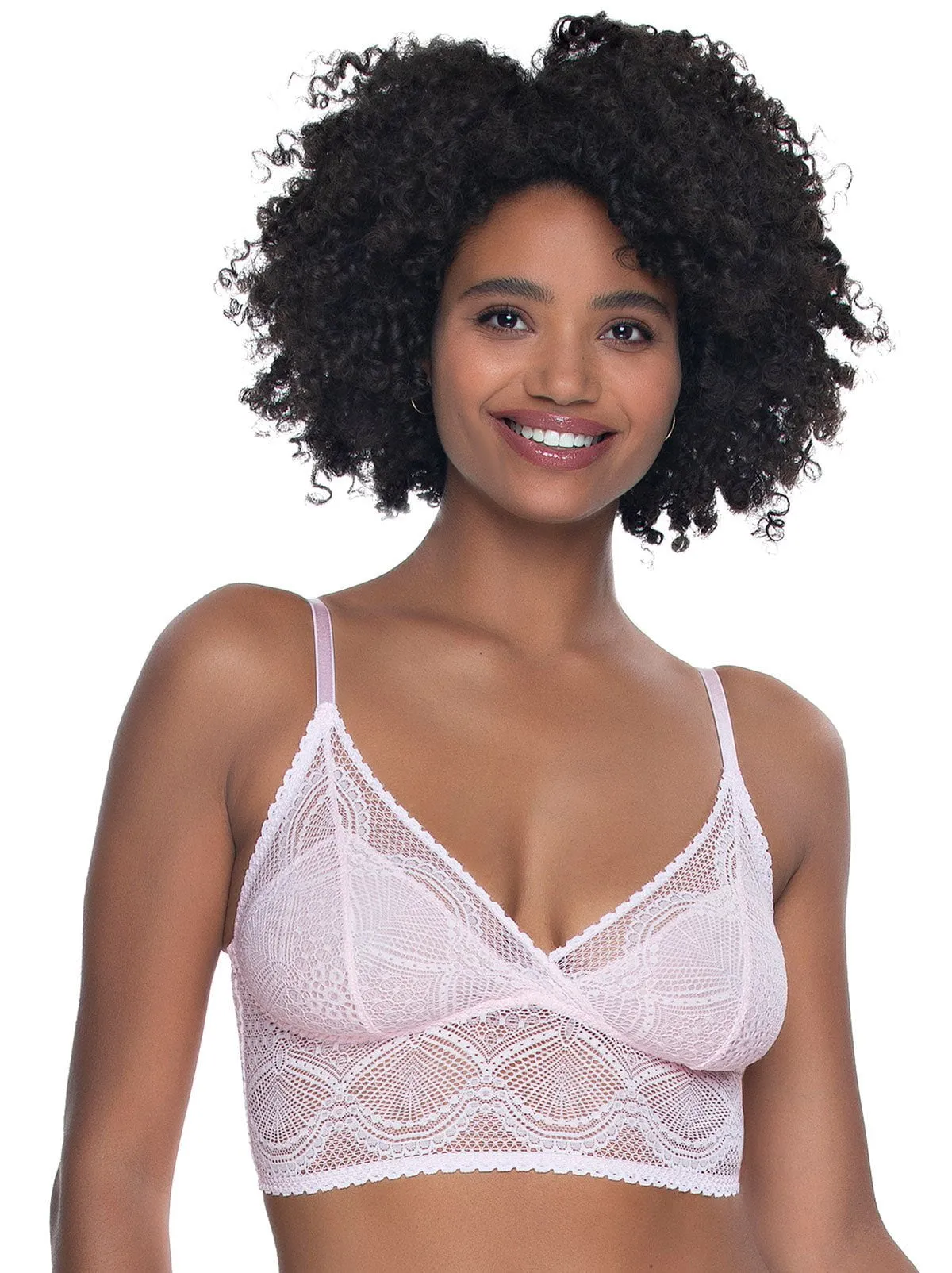 Finesse Super Stretchy Lace Cami Bralette sold by Felina