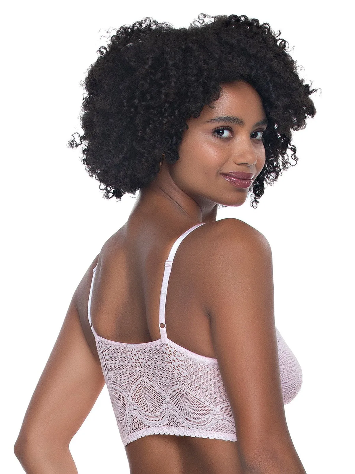 Finesse Super Stretchy Lace Cami Bralette sold by Felina product image thumbnail 2