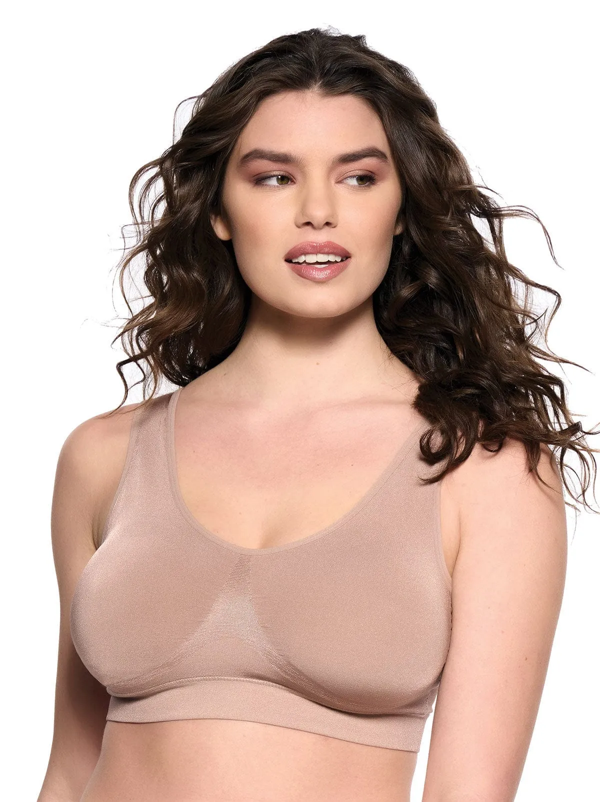 Body Smooth Seamless Wireless Bra sold by Felina product image thumbnail 4