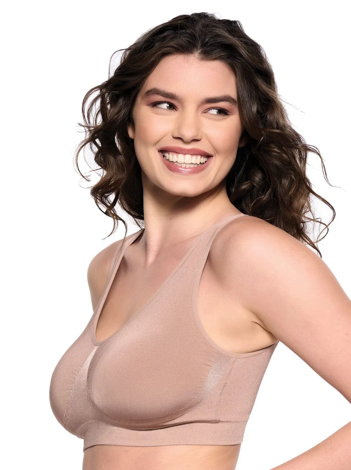 Body Smooth Seamless Wireless Bra sold by Felina product image thumbnail 5