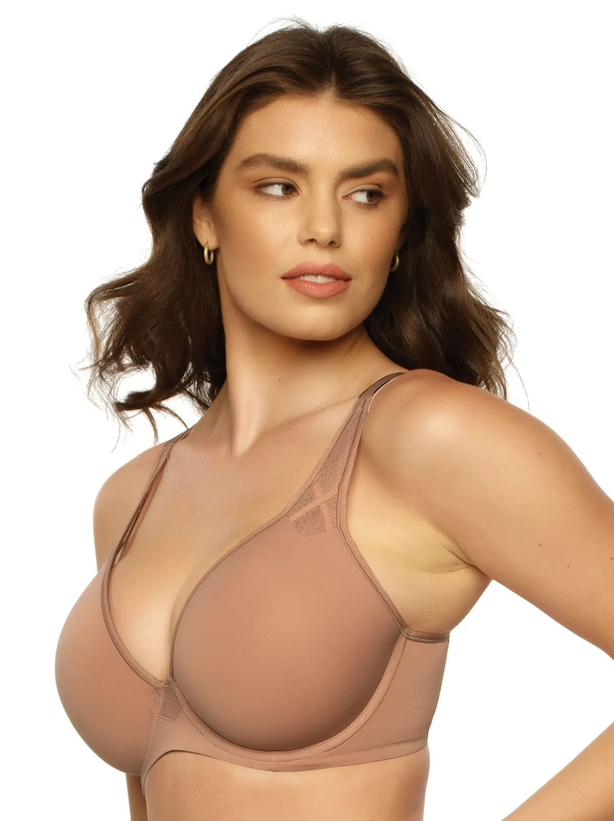 Amaranth Plunge T-Shirt Bra sold by Felina product image thumbnail 2