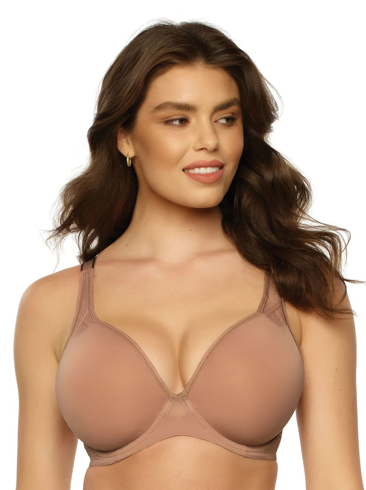 Amaranth Plunge T-Shirt Bra sold by Felina