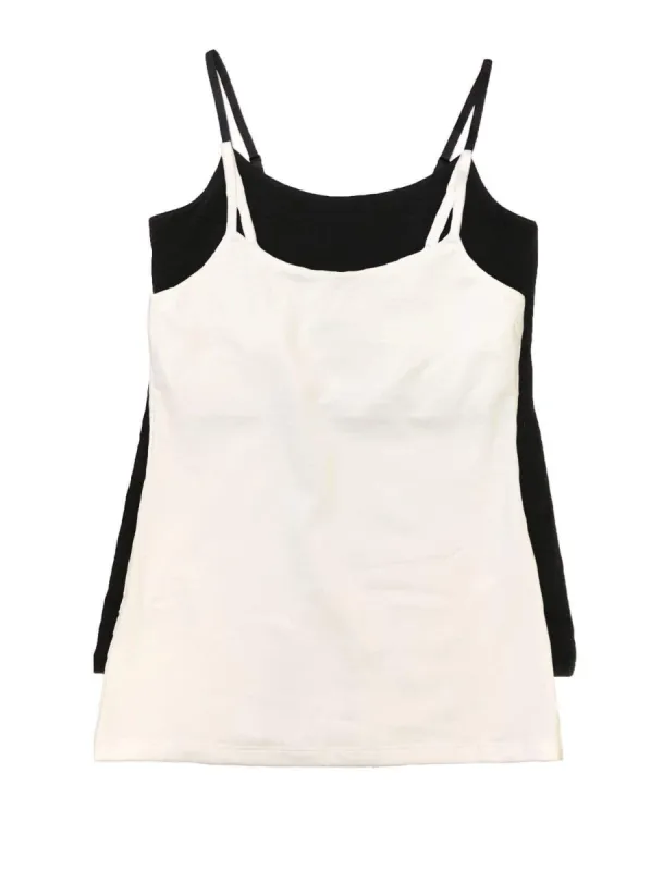 Cotton Modal Maternity Camisole 2-Pack sold by Felina