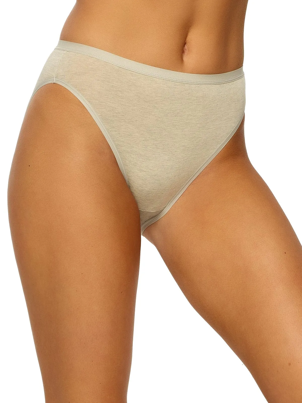 Organic Cotton Stretch Hi-Cut Panty sold by Felina product image thumbnail 3