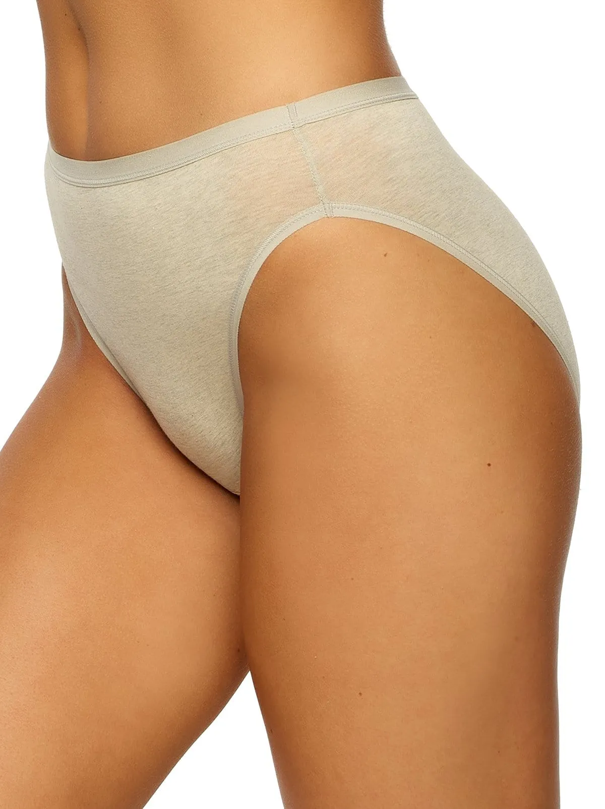 Organic Cotton Stretch Hi-Cut Panty sold by Felina product image thumbnail 4