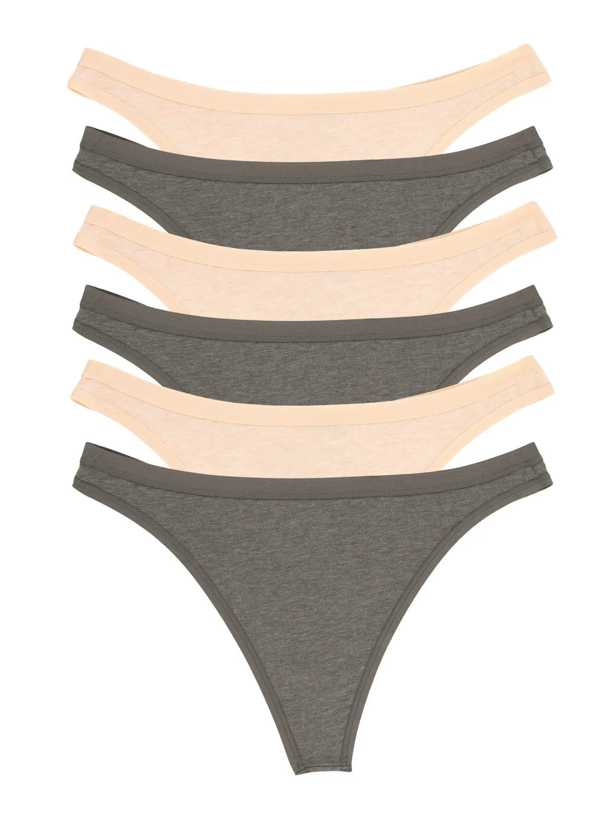 Organic Cotton Thong 6-Pack sold by Felina product image thumbnail 2