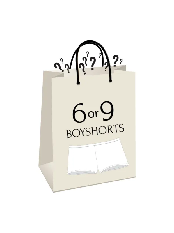 Mystery Boyshort Panty Pack sold by Felina