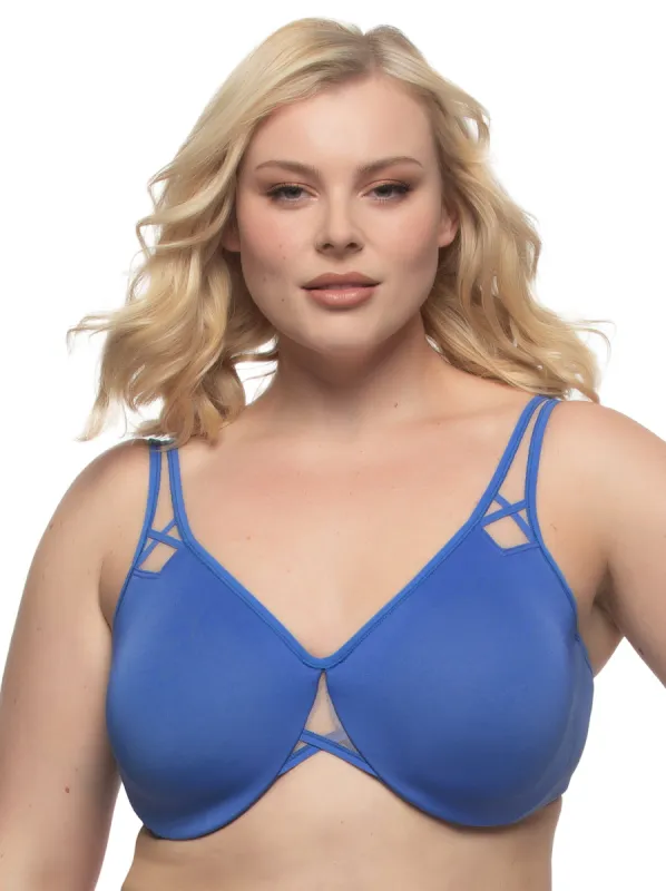 Amaranth Unlined Minimizer Bra sold by Felina