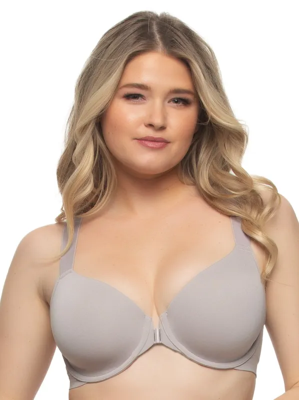 Utopia Front-Close Racerback T-Shirt Bra sold by Felina