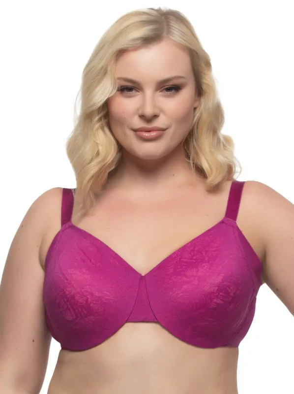 Jessamine Unlined Side Smoothing Minimizer Bra sold by Felina