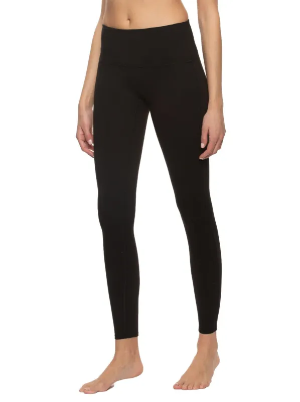 High-Waisted Leggings w/ Hidden Pockets sold by Felina