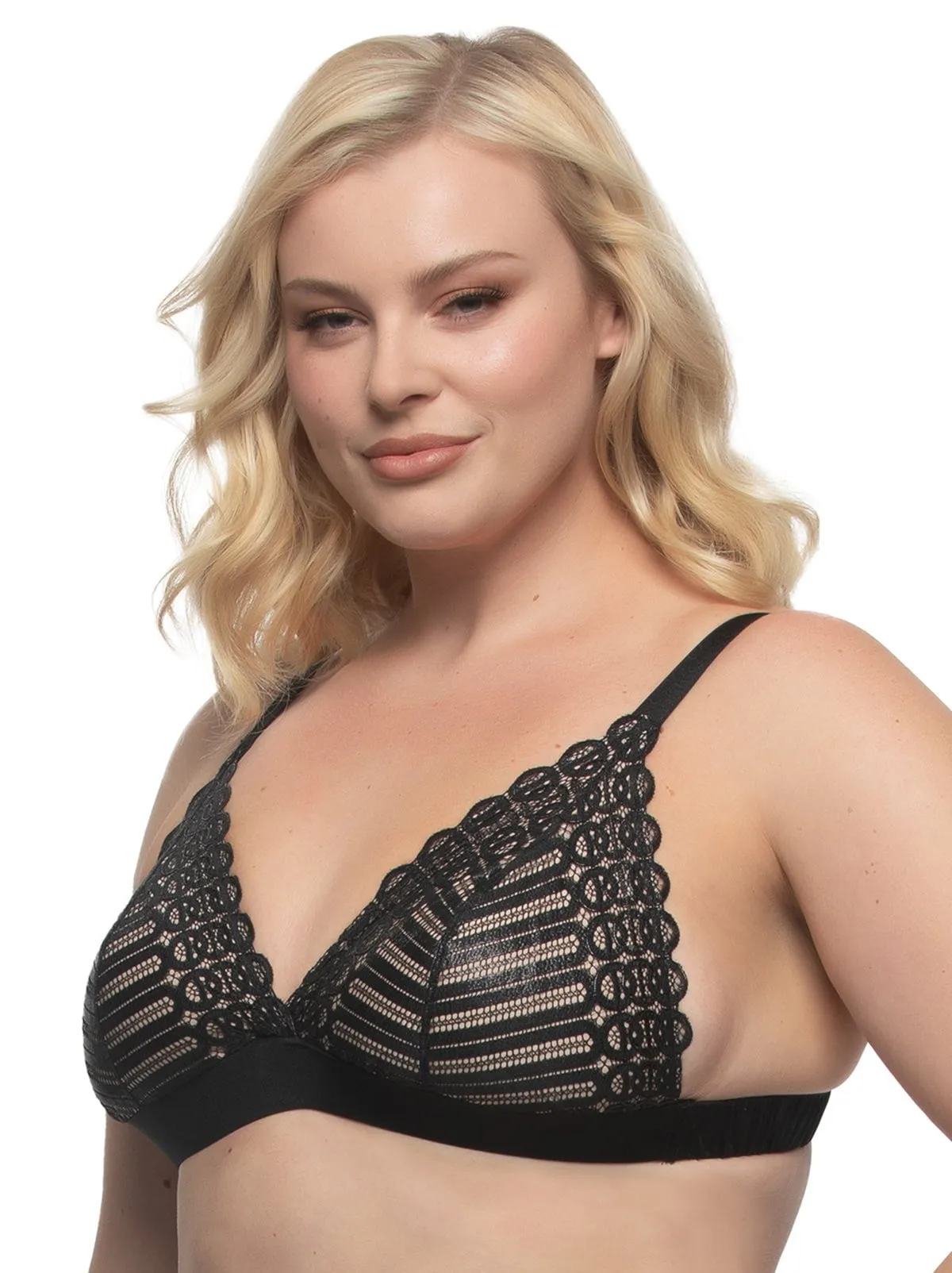 Siren Lace Bralette sold by Felina product image thumbnail 2