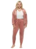 Luxe Velour Zip Hoodie Set sold by Felina